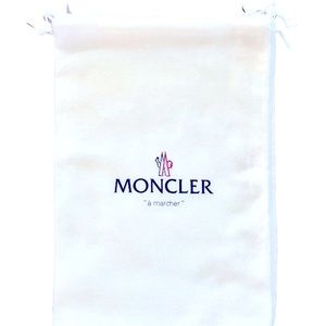 Moncler White Dust Bags